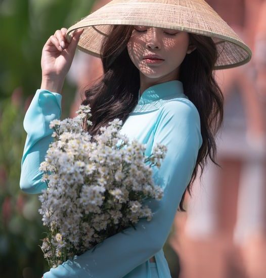 Bộ ảnh áo dài của Hồng Bùi Art